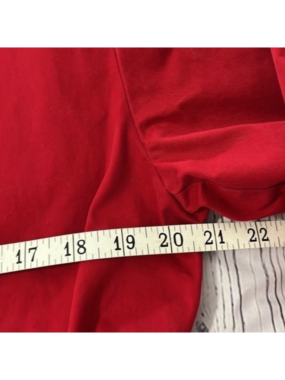 red water resistant snap down lightweight adjustable waist small - Picture 5 of 6